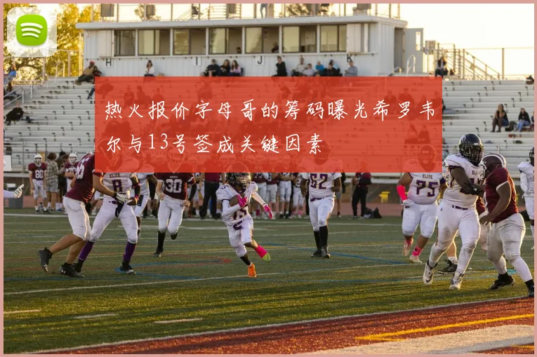 热火报价字母哥的筹码曝光希罗韦尔与13号签成关键因素